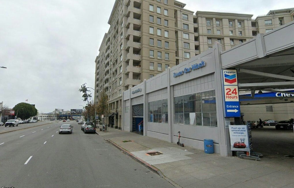 479-Foot Tower Pitched For Mission Street Car Wash Site, With Pool and Golf Simulator
