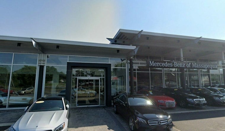 90-Year-Old Amityville Customer Hit by Car Inside Mercedes Service Bay, Now Suing