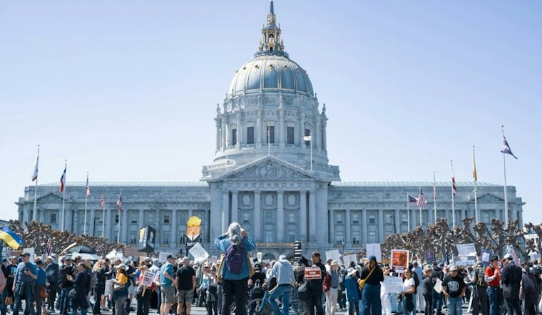 About Two Dozen Protesters Demand AI Freeze Outside OpenAI's Mission Bay Office