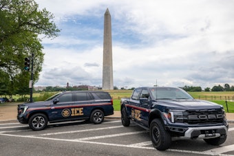 ACLU Says Masked ICE Officer Slashed Observers’ Tire Near Portland, Demands Probe