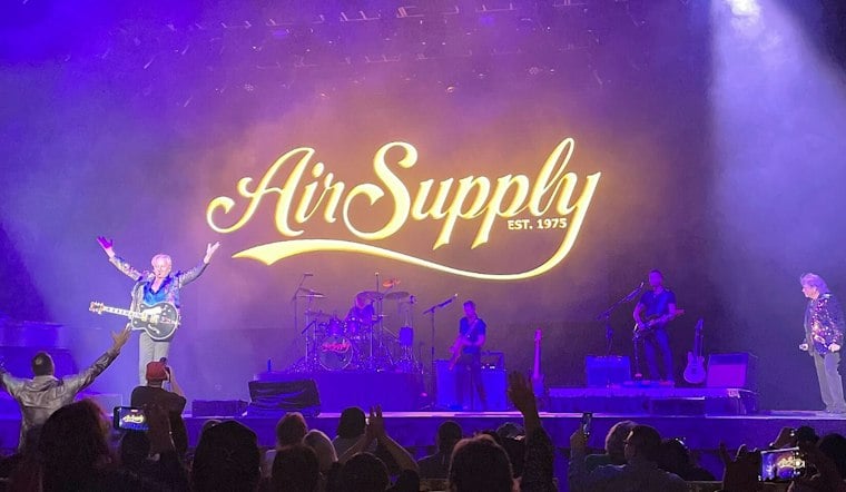 Air Supply Lands Hollywood Star Outside Fonda Theatre After 51 Years