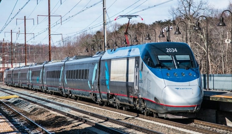 Amtrak Train Splits Garbage Truck in Half at Westland Crossing