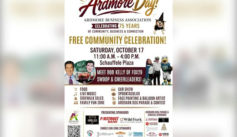 Ardmore Day Turns 75 With Dog Parade and Community Celebration