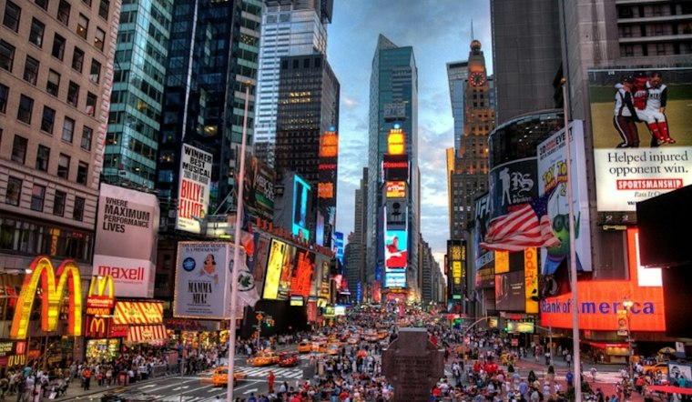 Auburn Teen's Photo Lights Up Times Square Screens