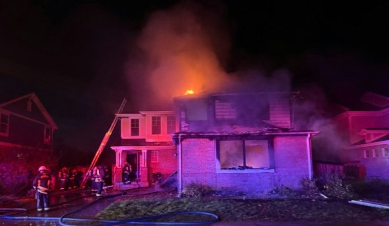 Aurora House Fire Displaces Four Residents, Red Cross Called to Assist