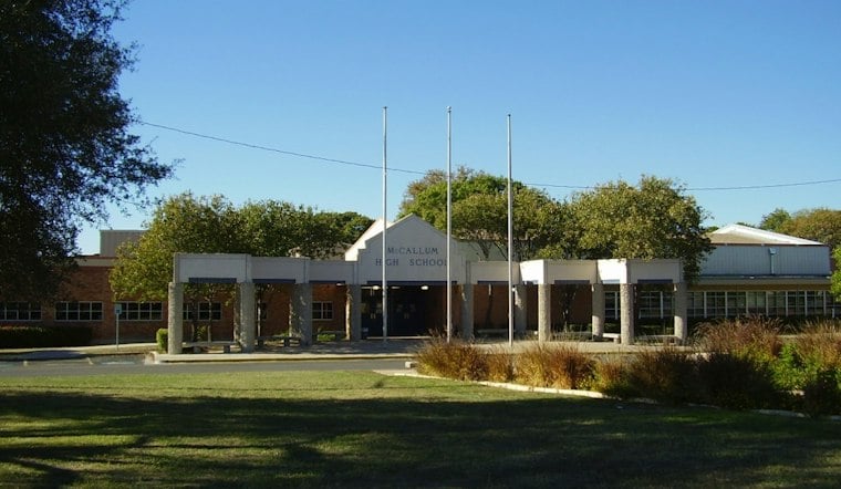 Austin Police Swarm McCallum High Over Weapon Report, Detain Several