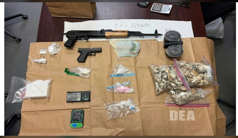 Bakersfield Storage Unit Raid Nets Cocaine, Mushrooms, AK-47 and $6,500 Cash