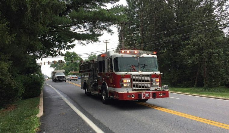 Baltimore County Barn Fire Injures Firefighter; Animals Accounted For