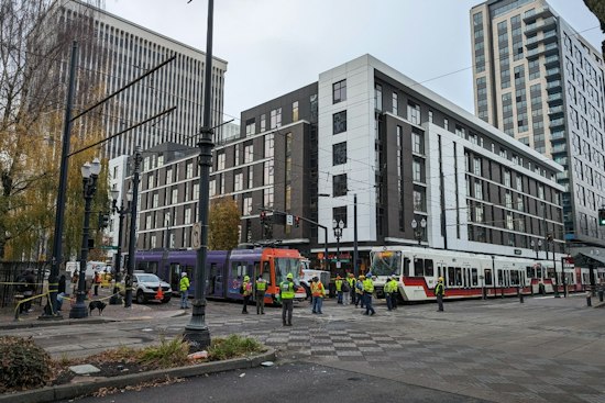 Battery Sparks Train Fire on SE McLoughlin Boulevard, Passengers Get Out Safely