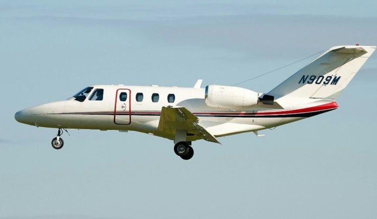 Bedford County Jet Crashes Through Fence, Catches Fire — Both Aboard Survive