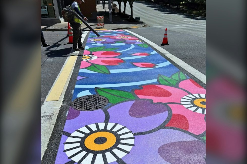 Bellevue Paints Four Artist-Led Crosswalks, Now Wants Your Vote on Whether They Work