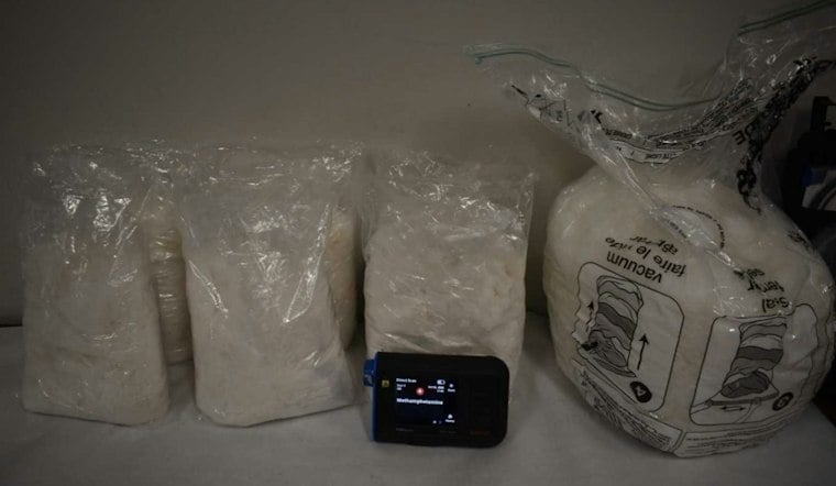 Bessemer Traffic Stop Nets Nearly 60 Pounds of Meth, $706K Bond for Driver