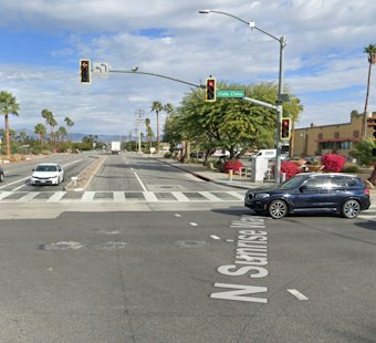 Bicyclist Critical After Vista Chino Crash, Palm Springs' Second Bike Tragedy in a Week