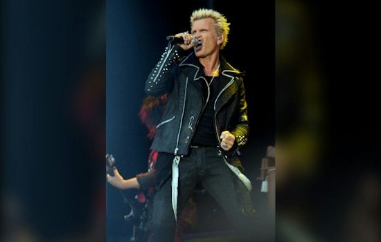 Billy Idol Set to Visit Griffiths Middle School Ahead of Rock Hall Induction