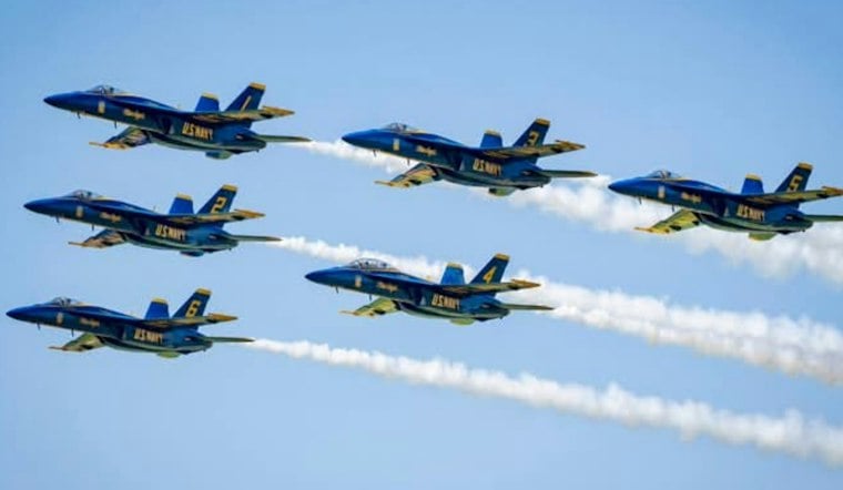 Blue Angels, Thunderbirds Team Up at Free NAS Jax Air Show This Weekend