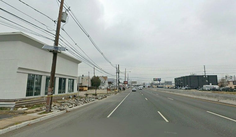 BMW Slams Into Pole and Wall on Route 17 in Carlstadt, Sparks Second Crash