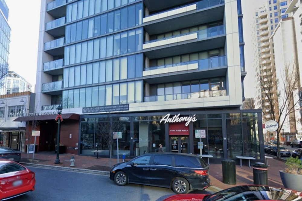 Bob's Soup Dumplings & Bar Lights Up Signage in Downtown Bethesda