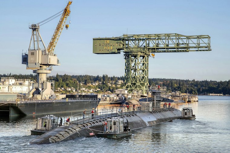 Bremerton Navy Shipyard Lands $15B Overhaul, Historic Crane in Focus
