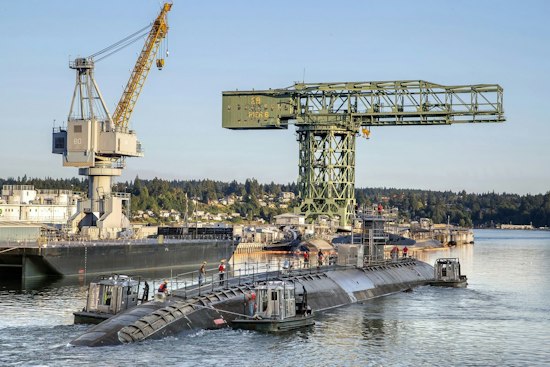 Bremerton Navy Shipyard Lands $15B Overhaul, Historic Crane in Focus