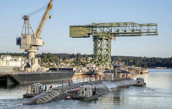 Bremerton Navy Shipyard Lands $15B Overhaul, Historic Crane in Focus