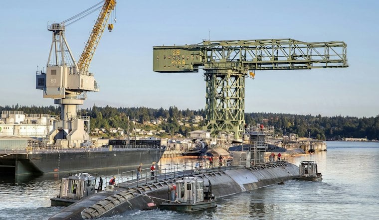 Bremerton Navy Shipyard Lands $15B Overhaul, Historic Crane in Focus