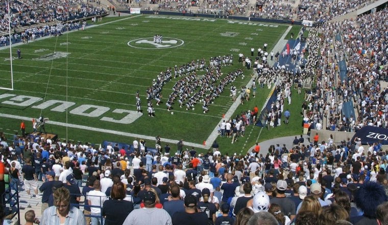 BYU's Sione Moa Scores First TD In Over a Year After Leg-Saving Surgery