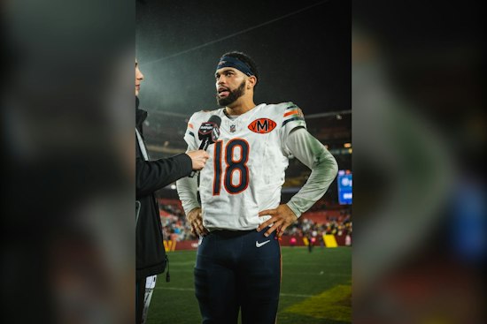 Caddix CEO Vows to Cover Caleb Williams' $11,941 Fine for Uncovered Logo, and the Next One