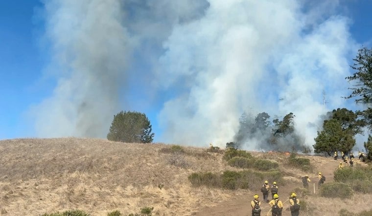 CAL FIRE Burns Up to 48 Acres at Swanton Pacific Ranch, Six Years After Fire Gutted It