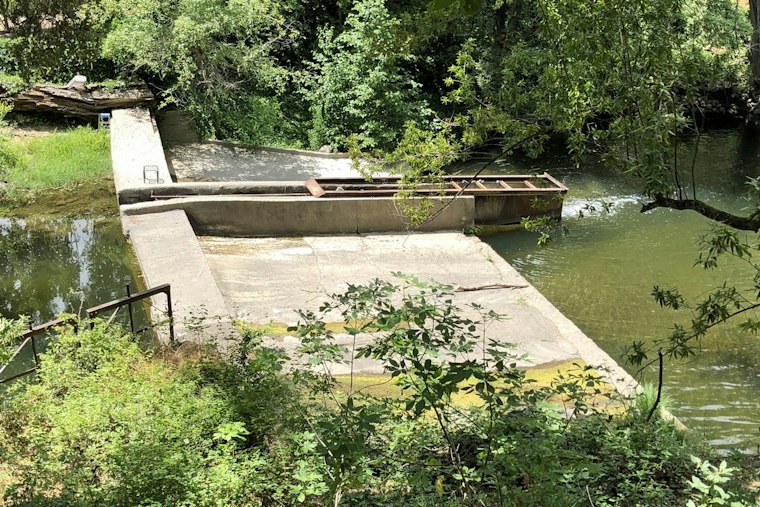 Caltrain Shores Up San Francisquito Creek Banks Ahead of Schedule