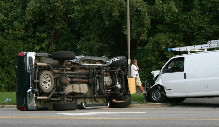 Cambridge Township Pickup Rollover Leaves Driver Seriously Hurt, Child Airlifted as Precaution