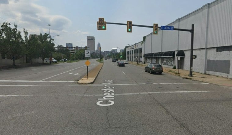 Car Flips on Roof at Downtown Cleveland Intersection With History of Violent Crashes