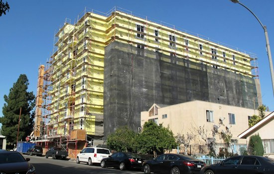 Car-Free 50-Unit Project Nears Completion on Pico Blvd in Cheviot Hills