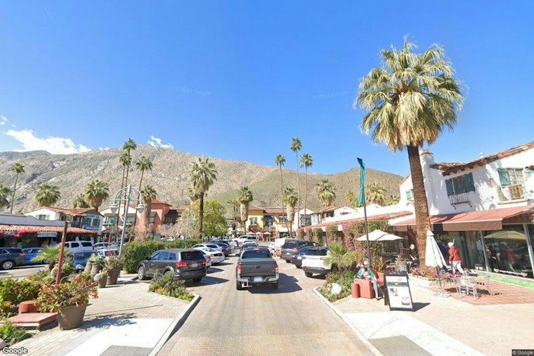 Car Plows Through Walkway Into Two Downtown Palm Springs Storefronts