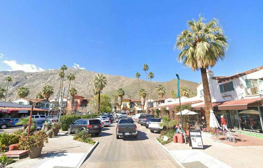 Car Plows Through Walkway Into Two Downtown Palm Springs Storefronts