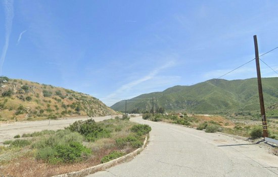 Car Plunges 200 Feet Off I-15 in Cajon Pass, One Dead in Sunday Crash