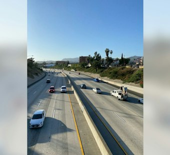 Car Slams Into Freeway Pillar Near LAX, Bursts Into Flames, Killing One