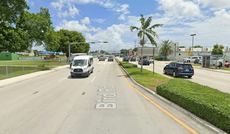 Car Slams Into Freight Train in SW Miami-Dade, Shuts Down Bird Road Both Ways