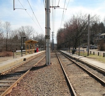 Car Slams Into PRT Light Rail Train in Mt. Lebanon, Two Rushed to Hospital