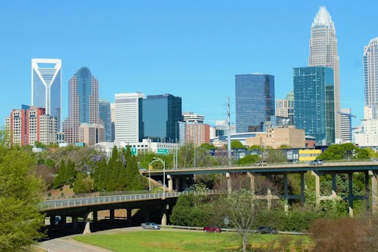 Charlotte Hits 75 Under Blue Skies as Dry Air Stokes Fire-Weather Fears