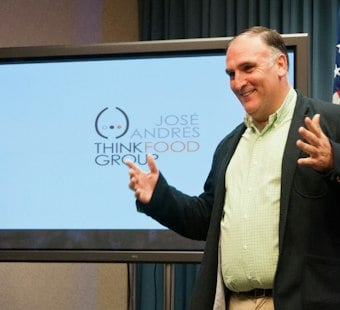 Chef José Andrés Brings World Central Kitchen Story to Rollins College Tuesday