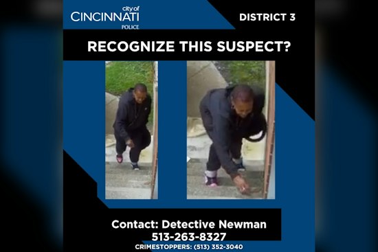 Cincinnati Police Hunt Bracken Woods Lane Package Thief, Ask Public For Tips