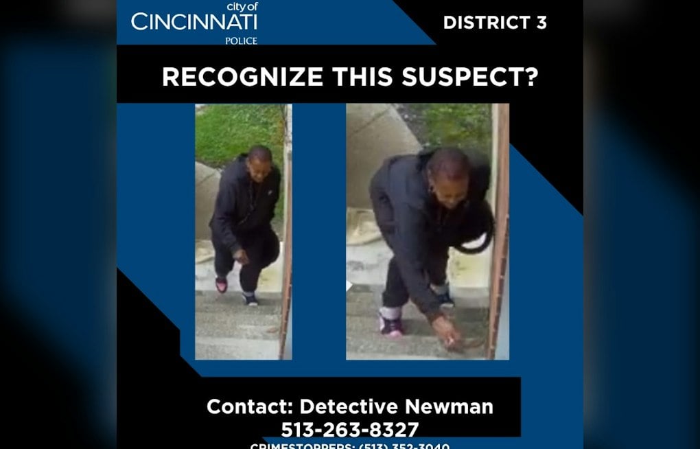 Cincinnati Police Hunt Bracken Woods Lane Package Thief, Ask Public For Tips
