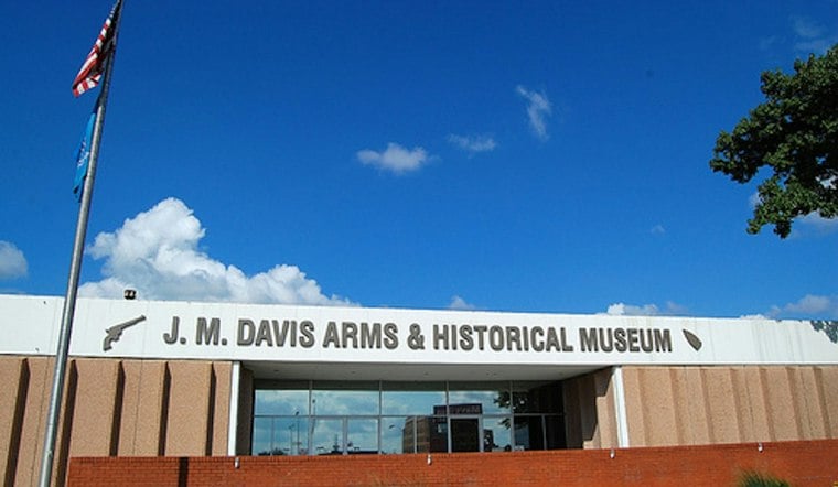 Claremore Museum Lights Up Route 66 With Giant Neon Colt Pistol