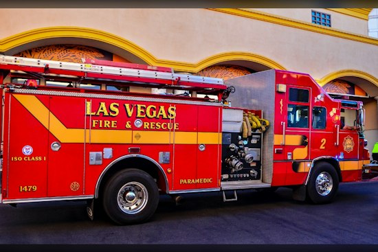 Clark County Townhouse Fire Injures Resident, Kills Dog Near Desert Inn Road