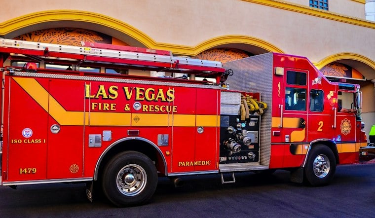 Clark County Townhouse Fire Injures Resident, Kills Dog Near Desert Inn Road