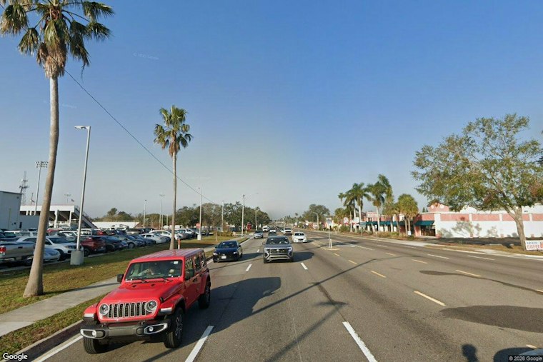 Clearwater Crash Near High School Sends Motorcyclist Airlifted, Police Urge Detour