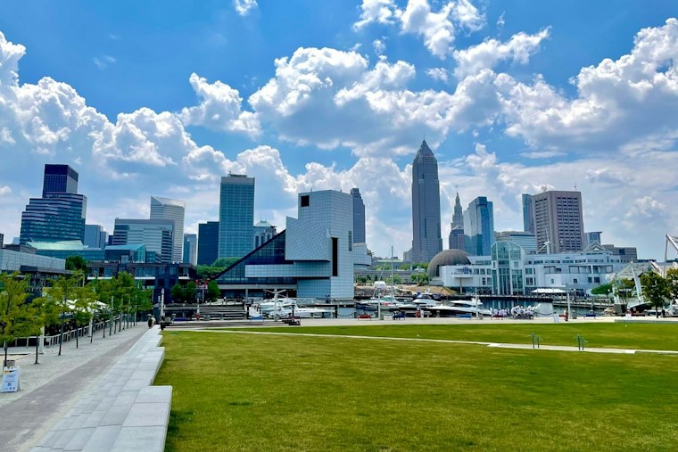 Cleveland Basks in Sun Before Frosty Fall Chill Blows In