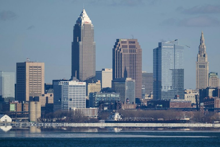 Cleveland Basks, Then Gets Blasted: One Warm Day Before Howling Winds, Heavy Rain