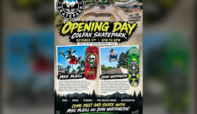 Colfax Skatepark Opens Saturday After 11-Year Fight to Build It