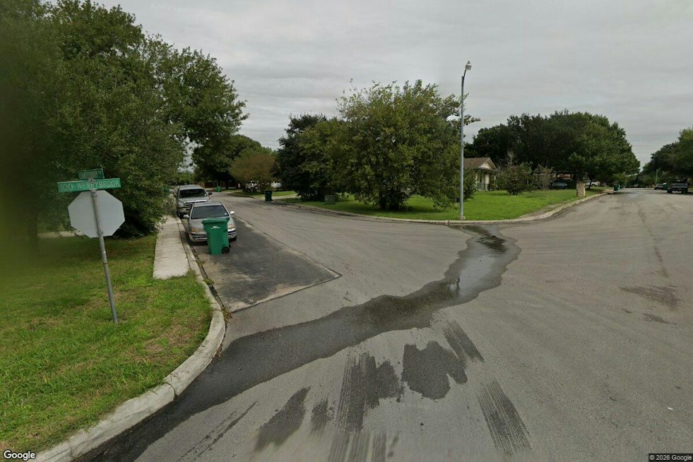 Converse Teen Hit From Behind on Sidewalk-Less Road, Driver Blames Sun Glare